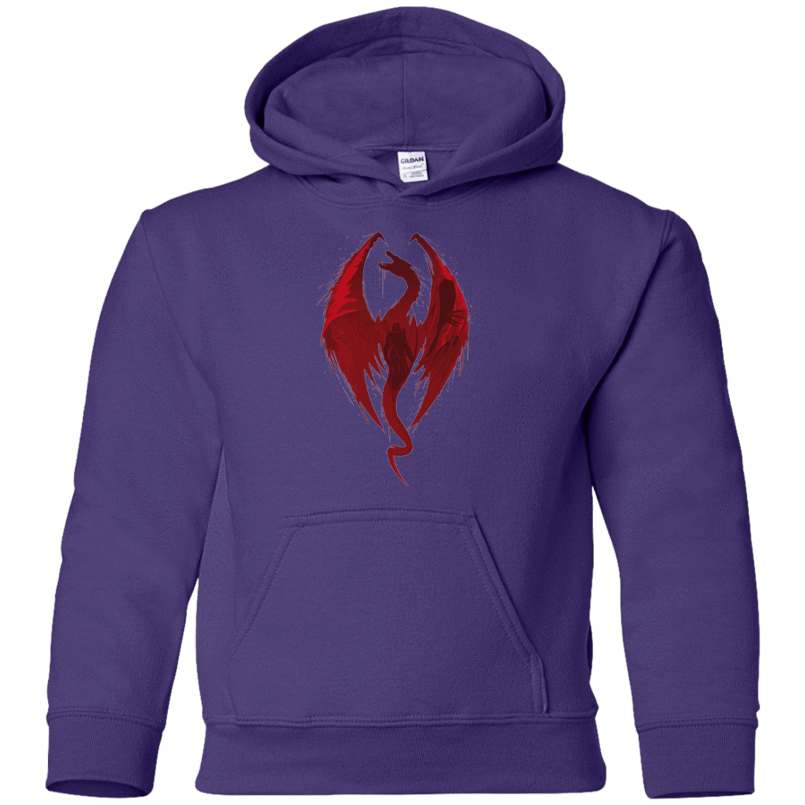 Sweatshirts Purple / YS Smaug's Bane Youth Hoodie