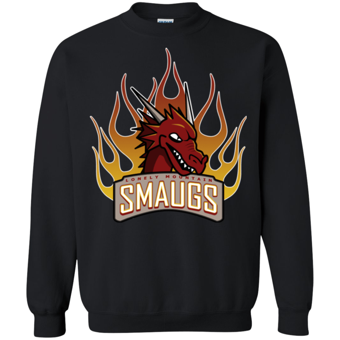 Sweatshirts Black / Small Smaugs Crewneck Sweatshirt