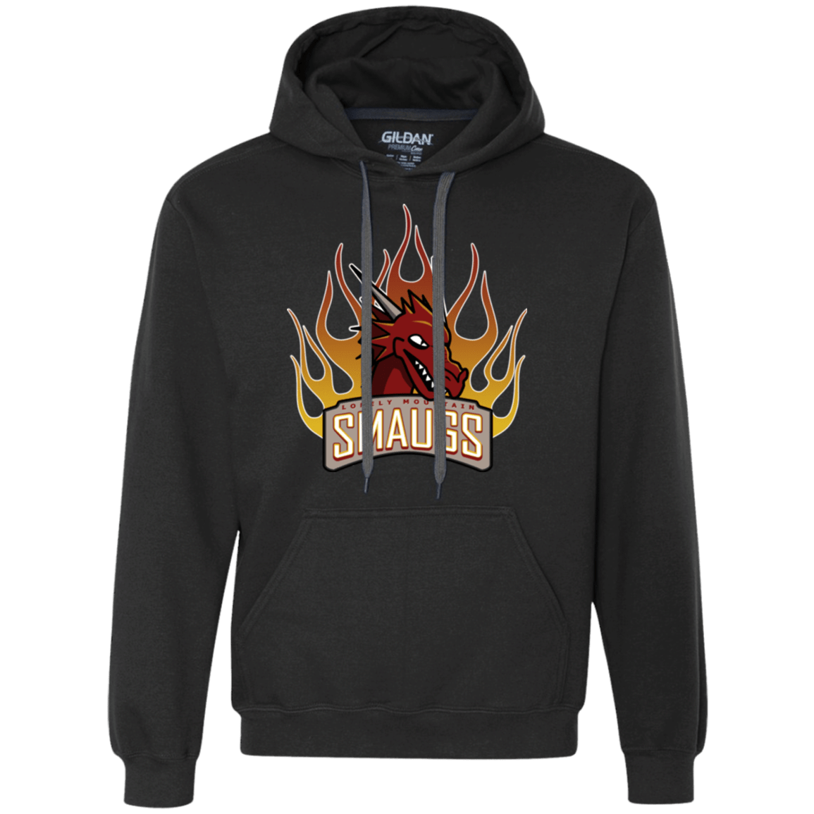 Sweatshirts Black / Small Smaugs Premium Fleece Hoodie