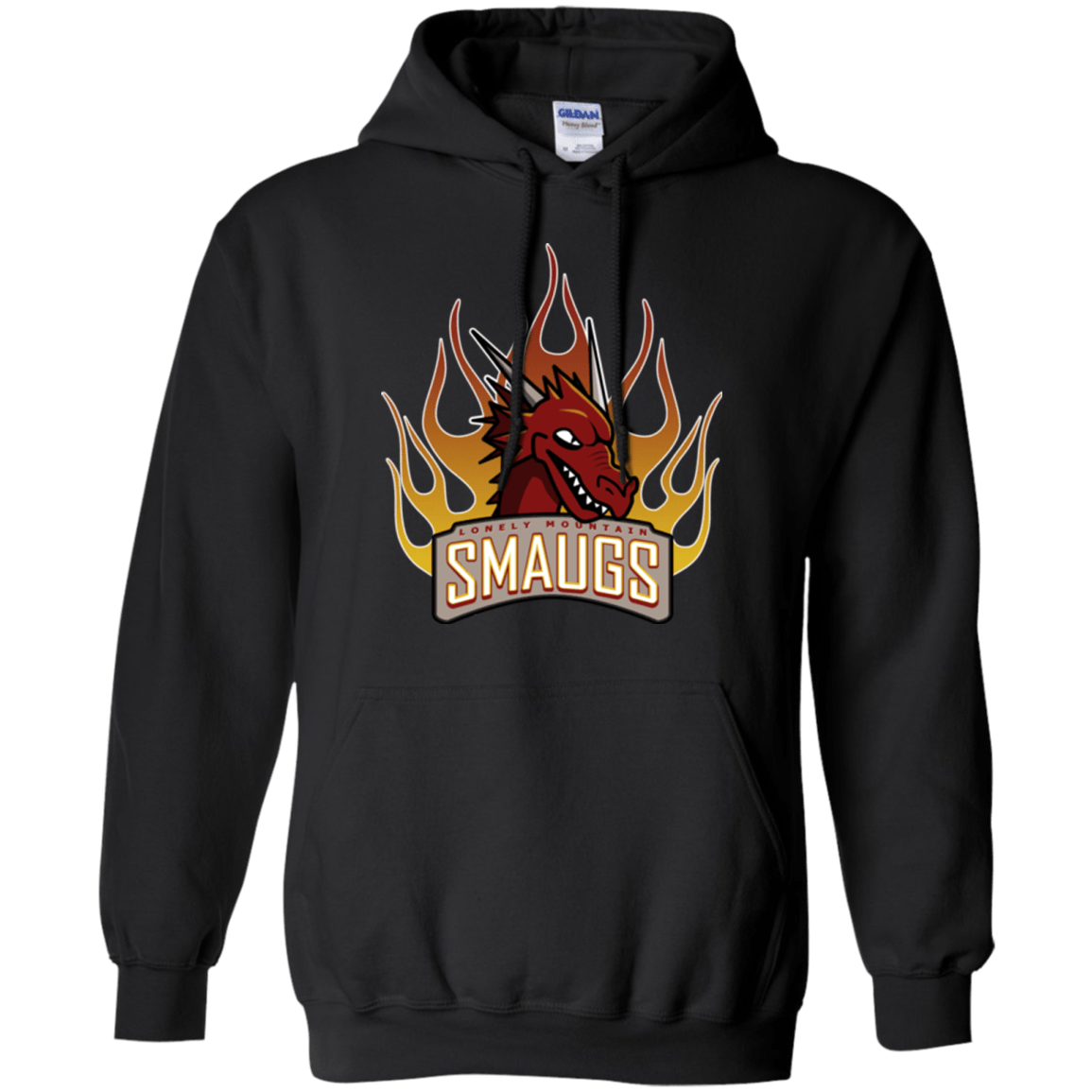 Sweatshirts Black / Small Smaugs Pullover Hoodie