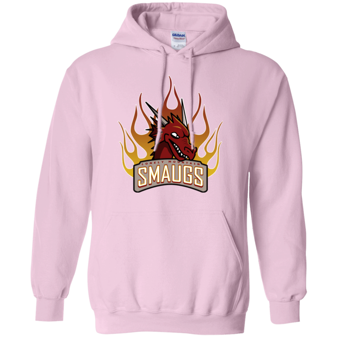 Sweatshirts Light Pink / Small Smaugs Pullover Hoodie