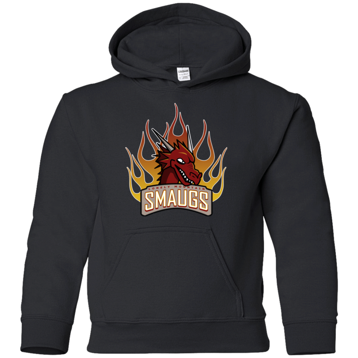 Sweatshirts Black / YS Smaugs Youth Hoodie