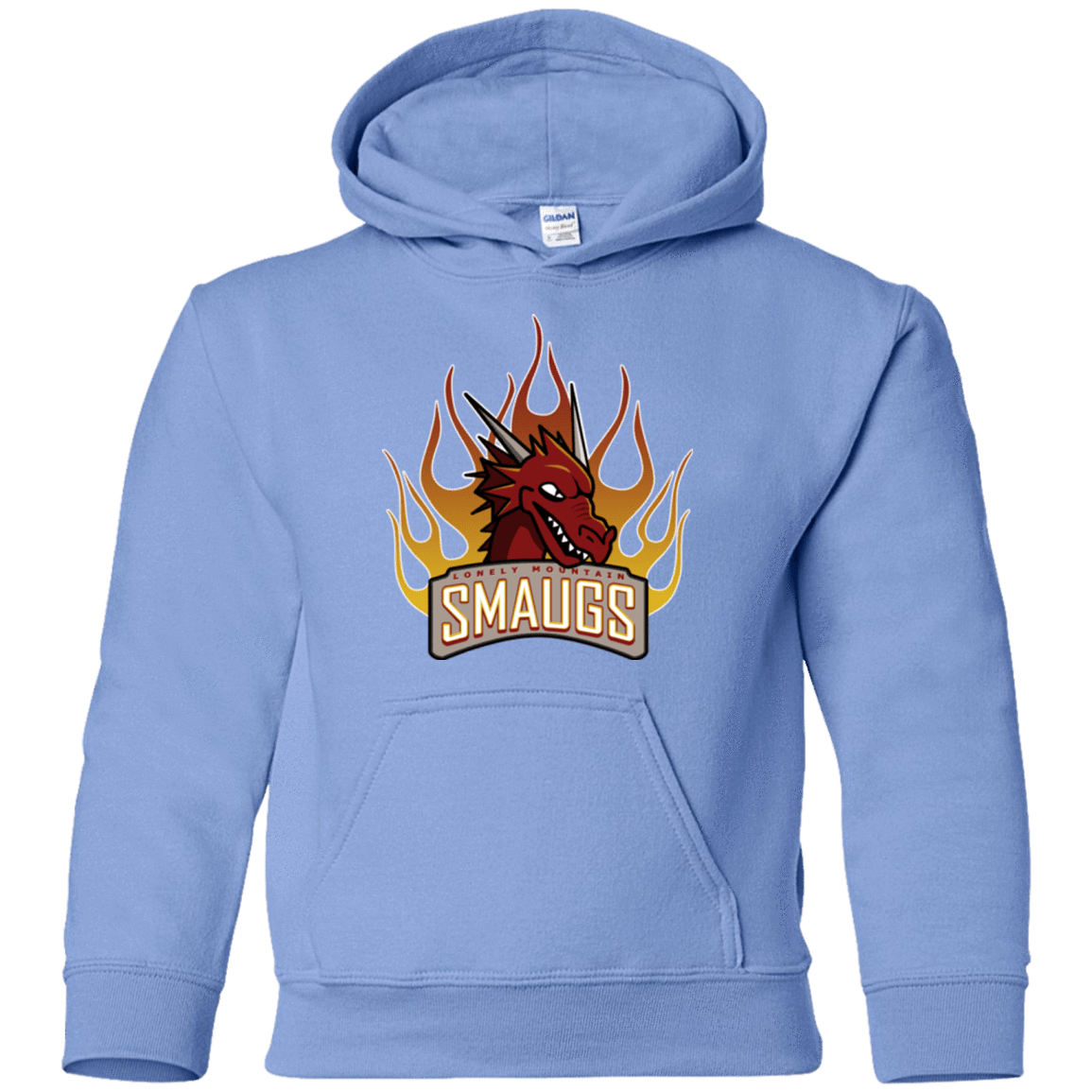 Sweatshirts Carolina Blue / YS Smaugs Youth Hoodie