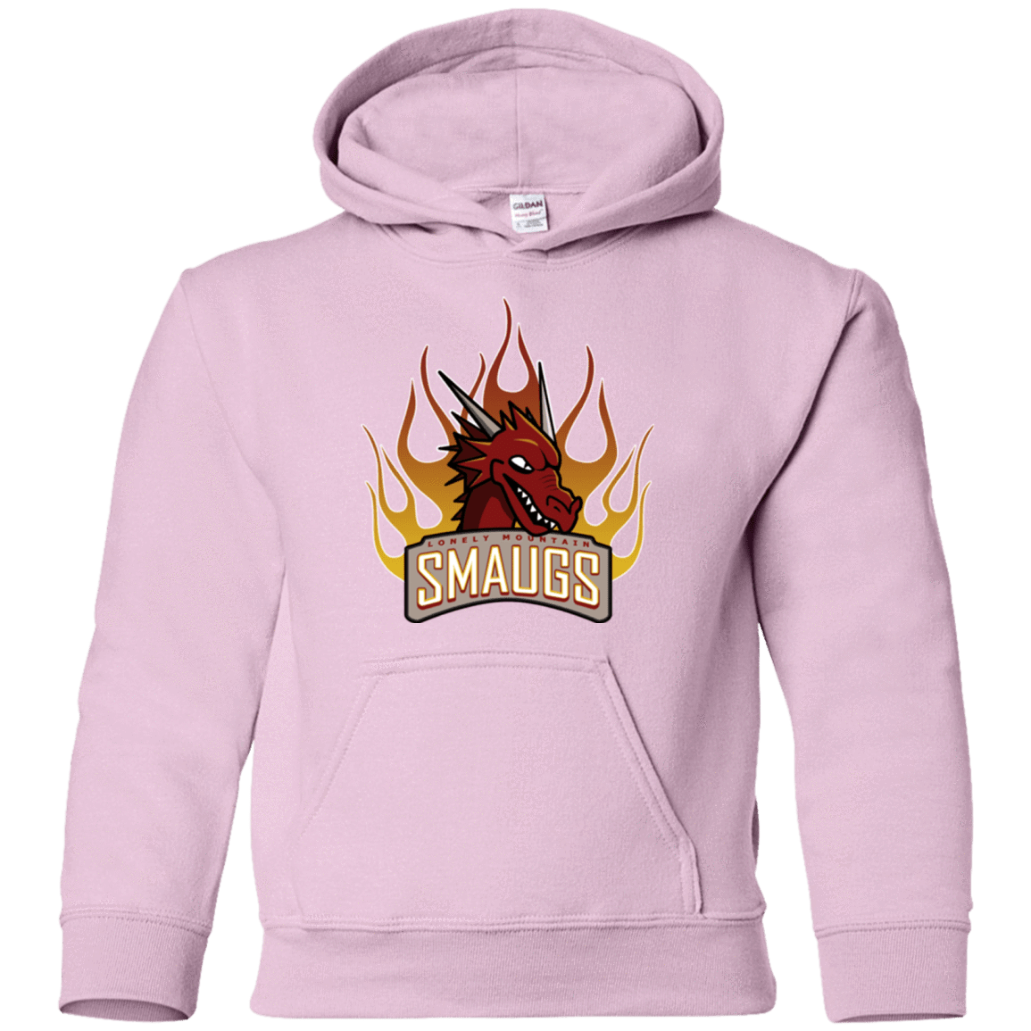 Sweatshirts Light Pink / YS Smaugs Youth Hoodie