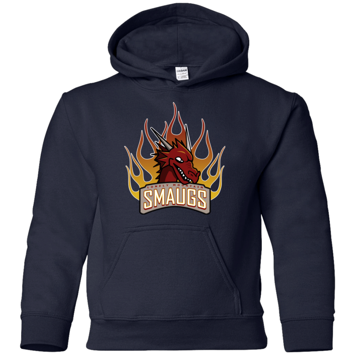 Sweatshirts Navy / YS Smaugs Youth Hoodie