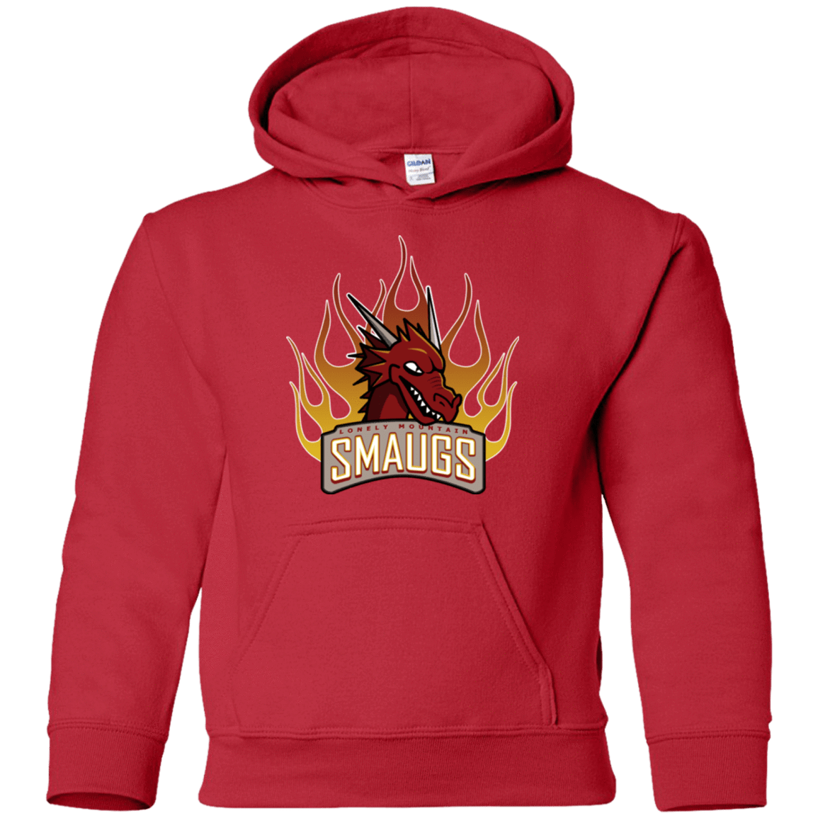 Sweatshirts Red / YS Smaugs Youth Hoodie