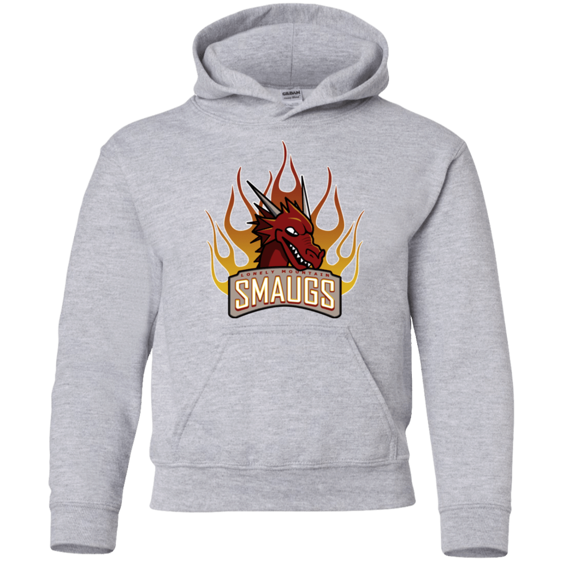 Sweatshirts Sport Grey / YS Smaugs Youth Hoodie