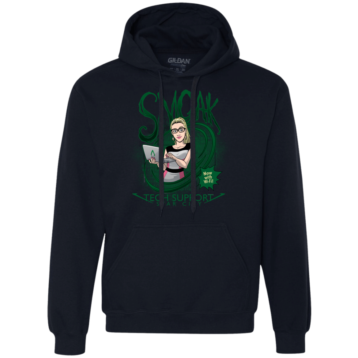 Sweatshirts Navy / S Smoak Premium Fleece Hoodie