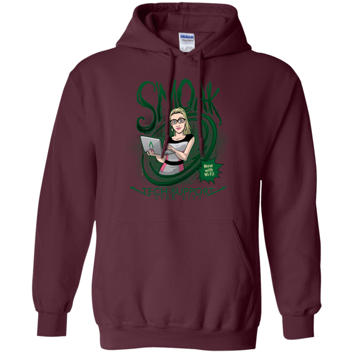 Sweatshirts Maroon / S Smoak Pullover Hoodie