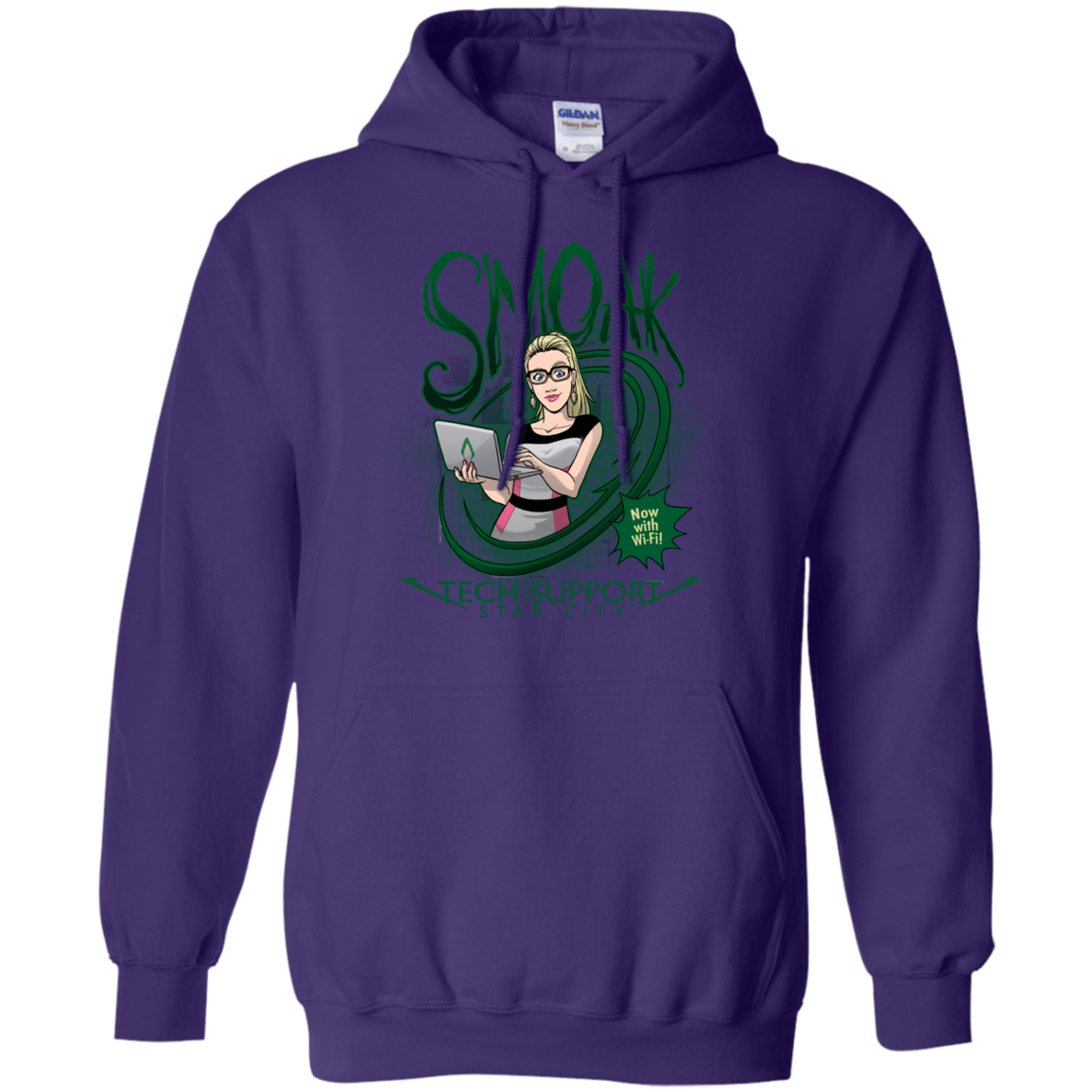 Sweatshirts Purple / S Smoak Pullover Hoodie