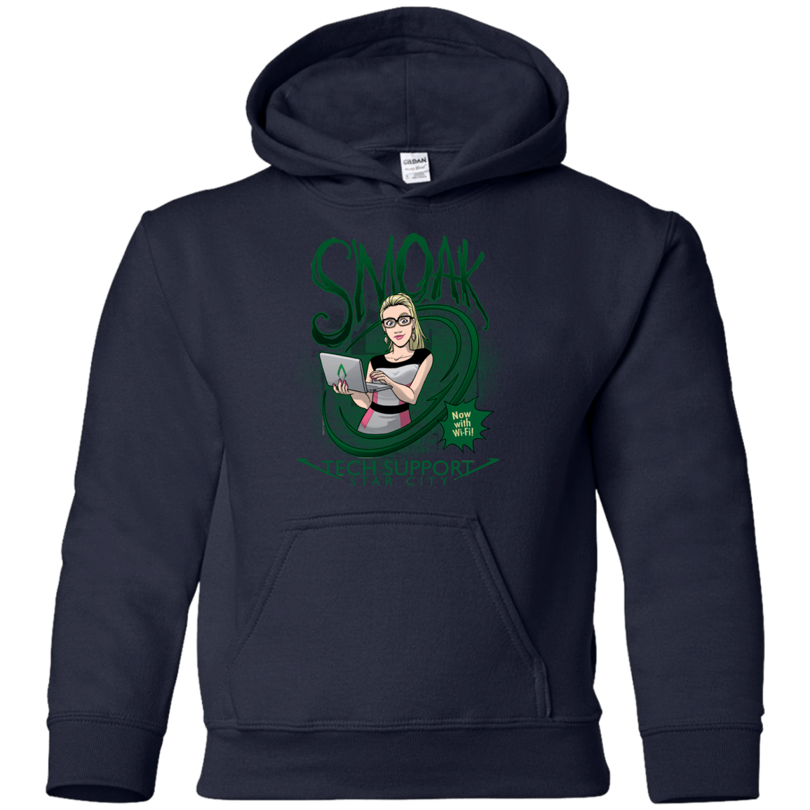 Sweatshirts Navy / YS Smoak Youth Hoodie