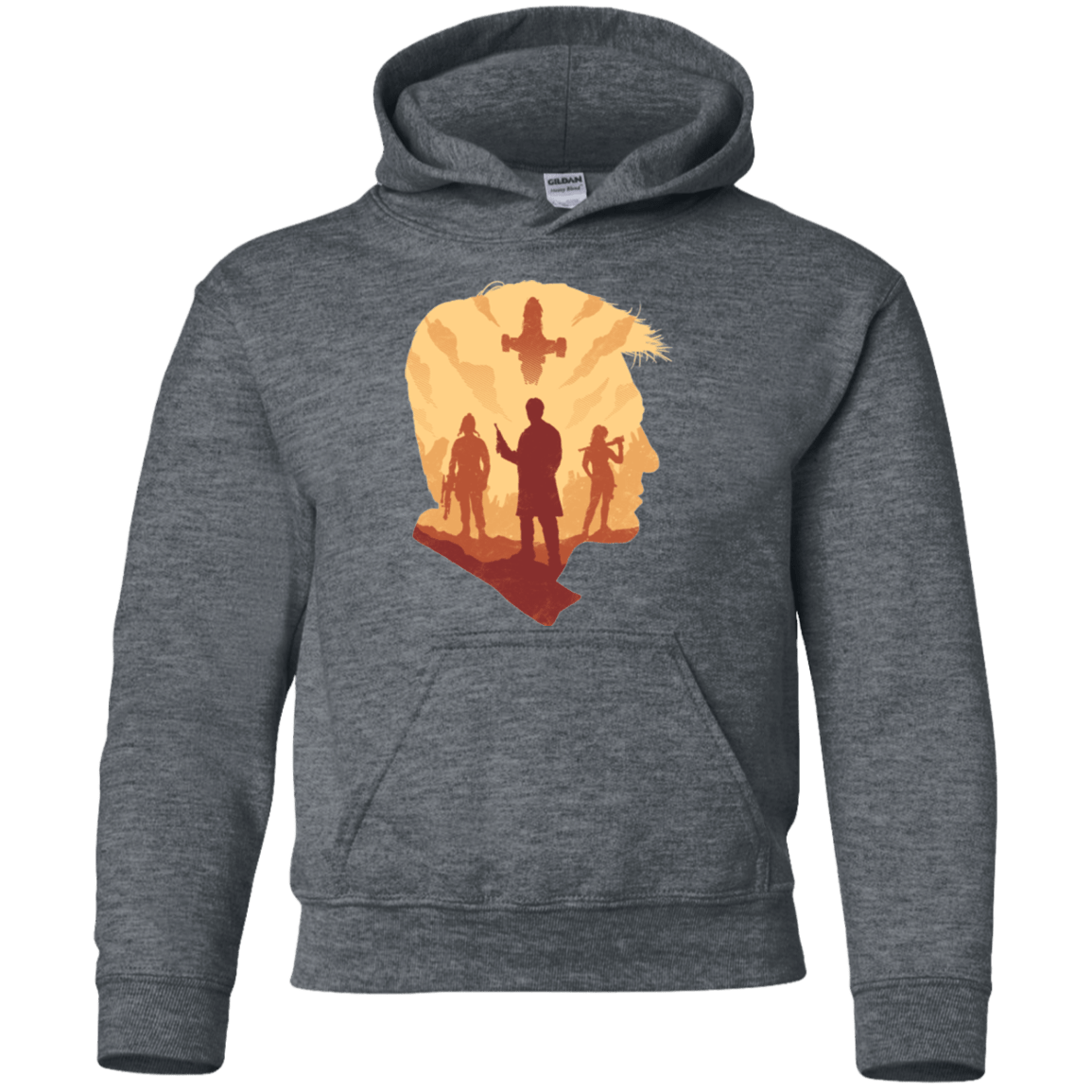 Sweatshirts Dark Heather / YS Smuggle squad Youth Hoodie