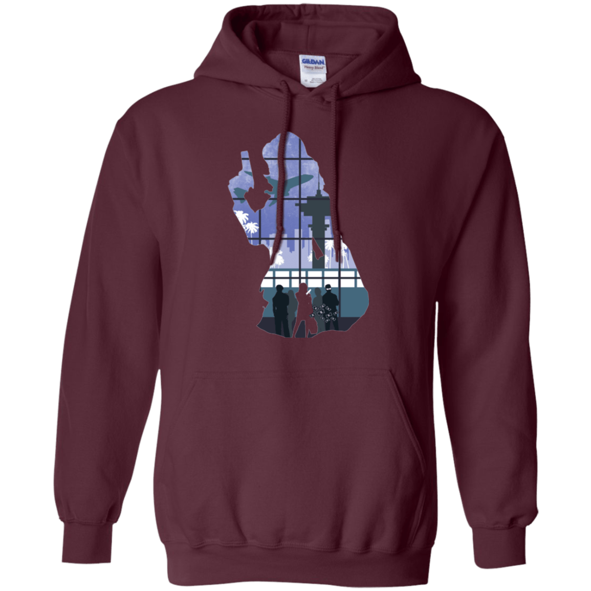 Sweatshirts Maroon / Small Smuggler Jackie Pullover Hoodie