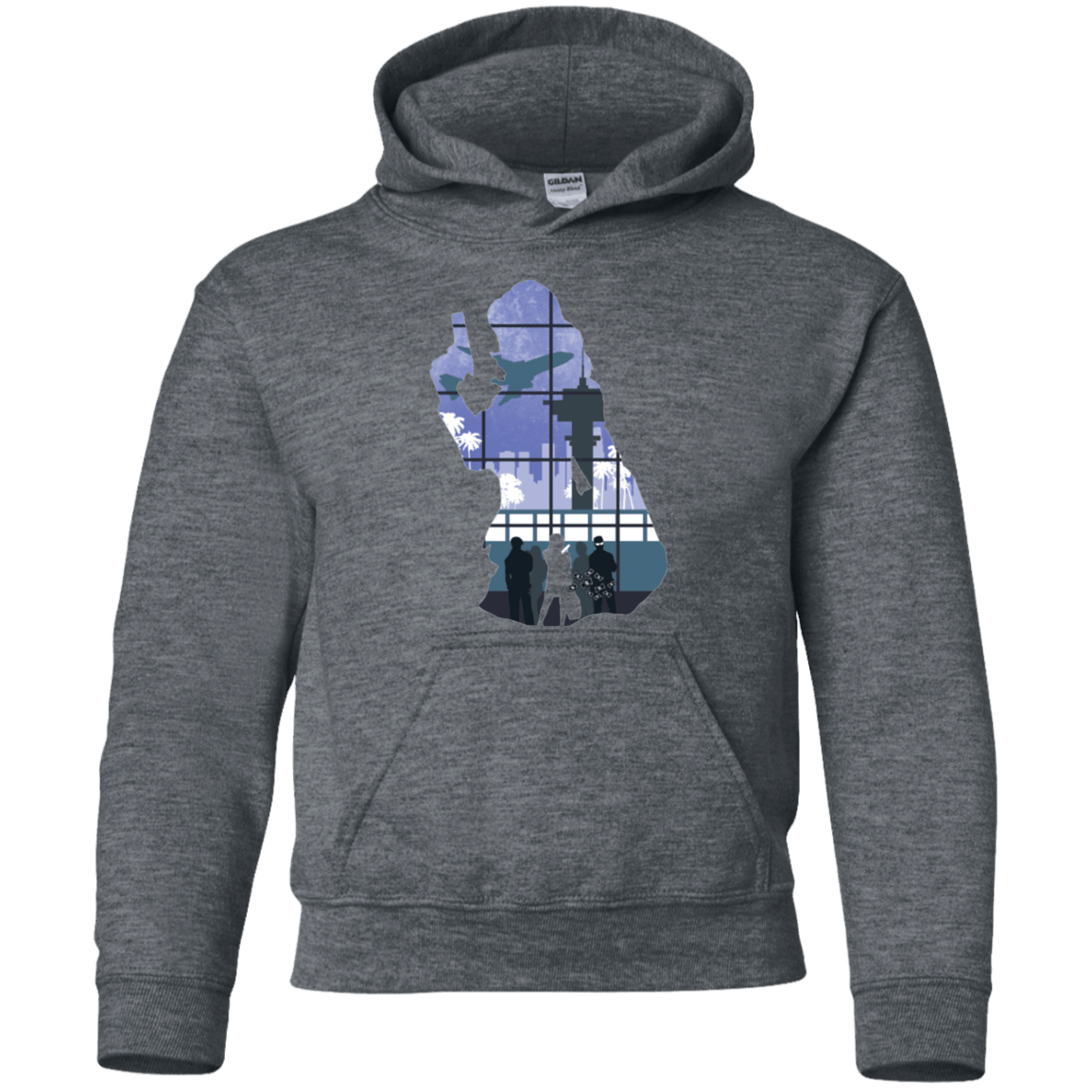 Sweatshirts Dark Heather / YS Smuggler Jackie Youth Hoodie