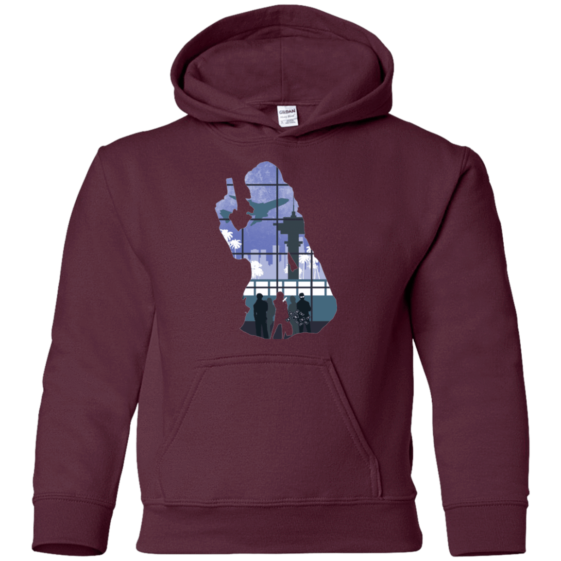 Sweatshirts Maroon / YS Smuggler Jackie Youth Hoodie
