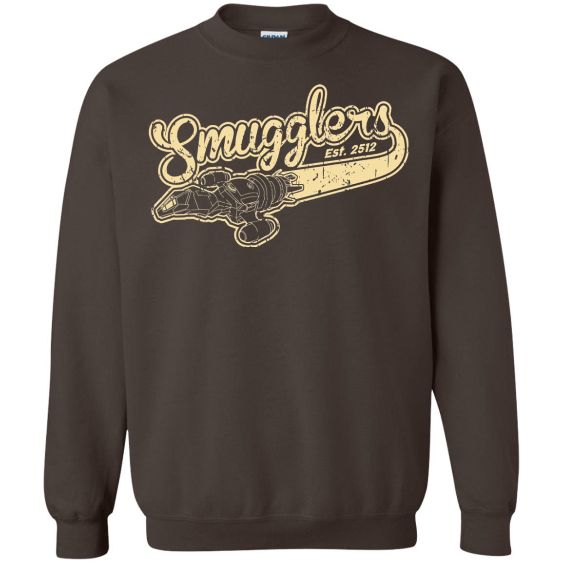 Sweatshirts Dark Chocolate / Small Smugglers Crewneck Sweatshirt