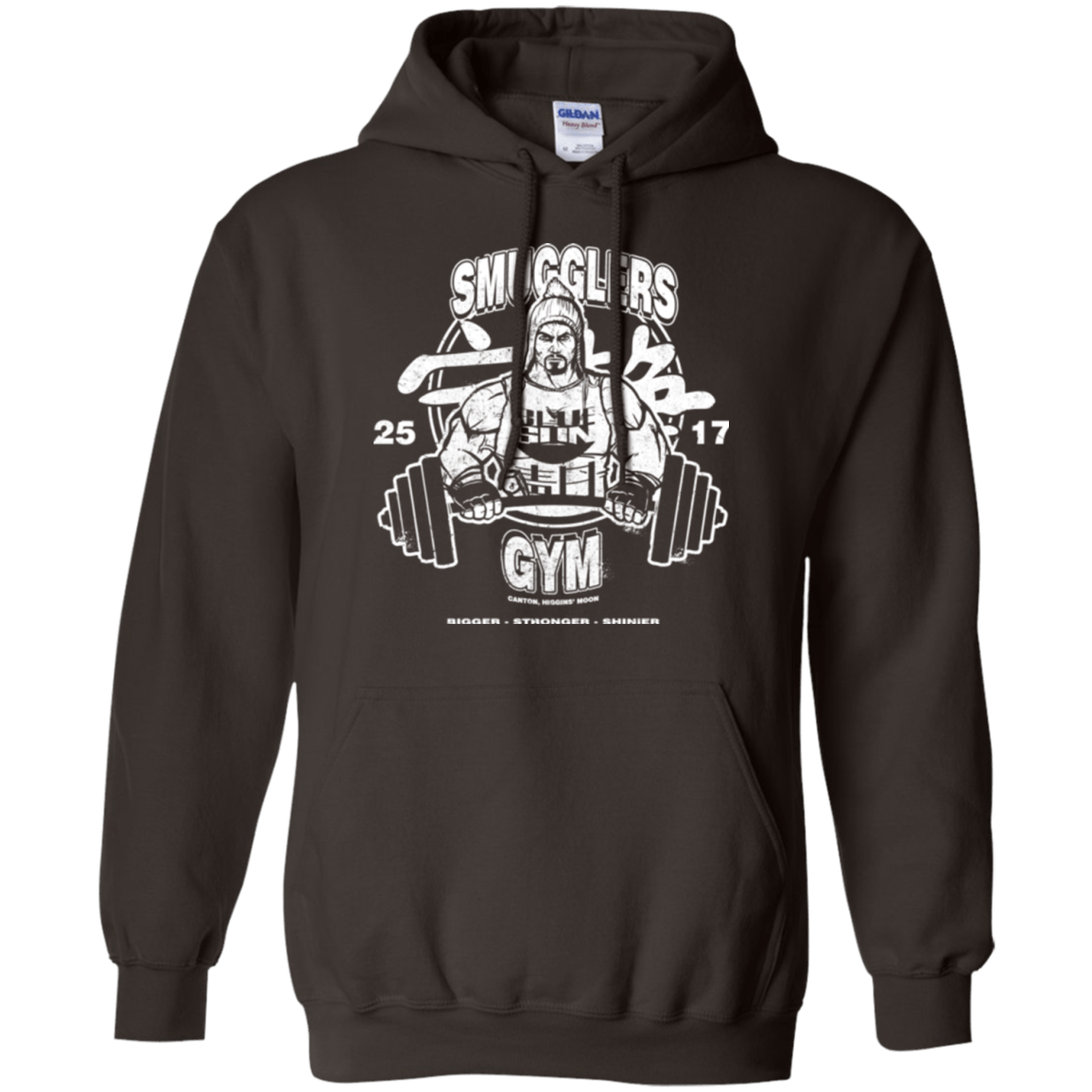 Sweatshirts Dark Chocolate / Small Smugglers Gym Pullover Hoodie