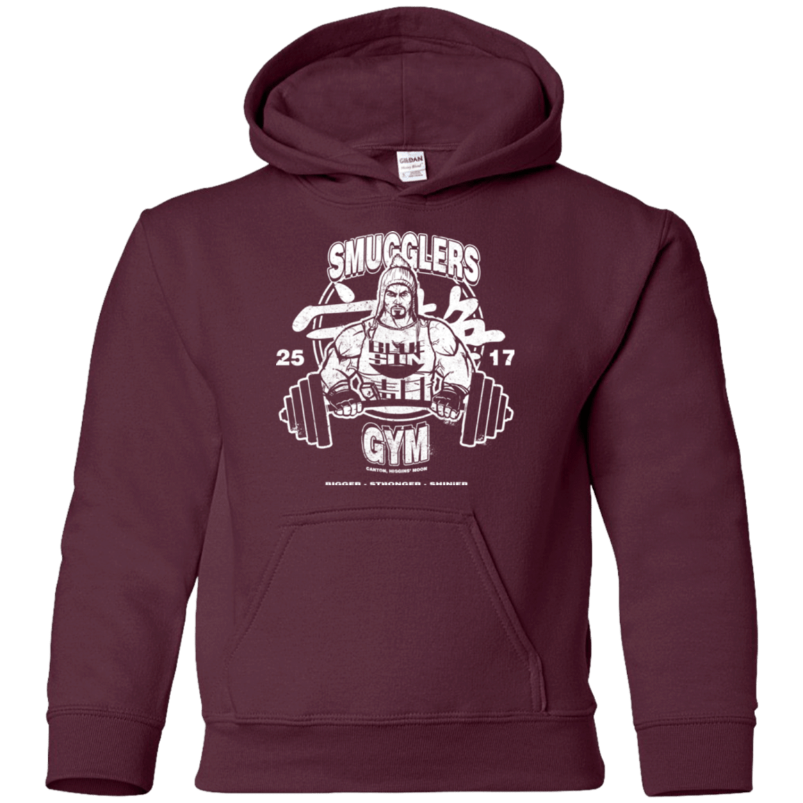 Sweatshirts Maroon / YS Smugglers Gym Youth Hoodie