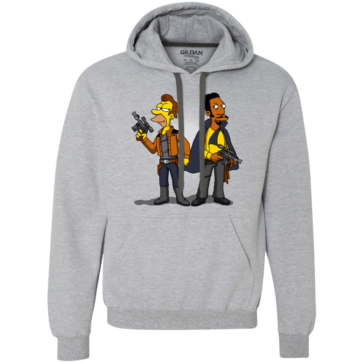 Sweatshirts Sport Grey / S Smugglers in Love Premium Fleece Hoodie