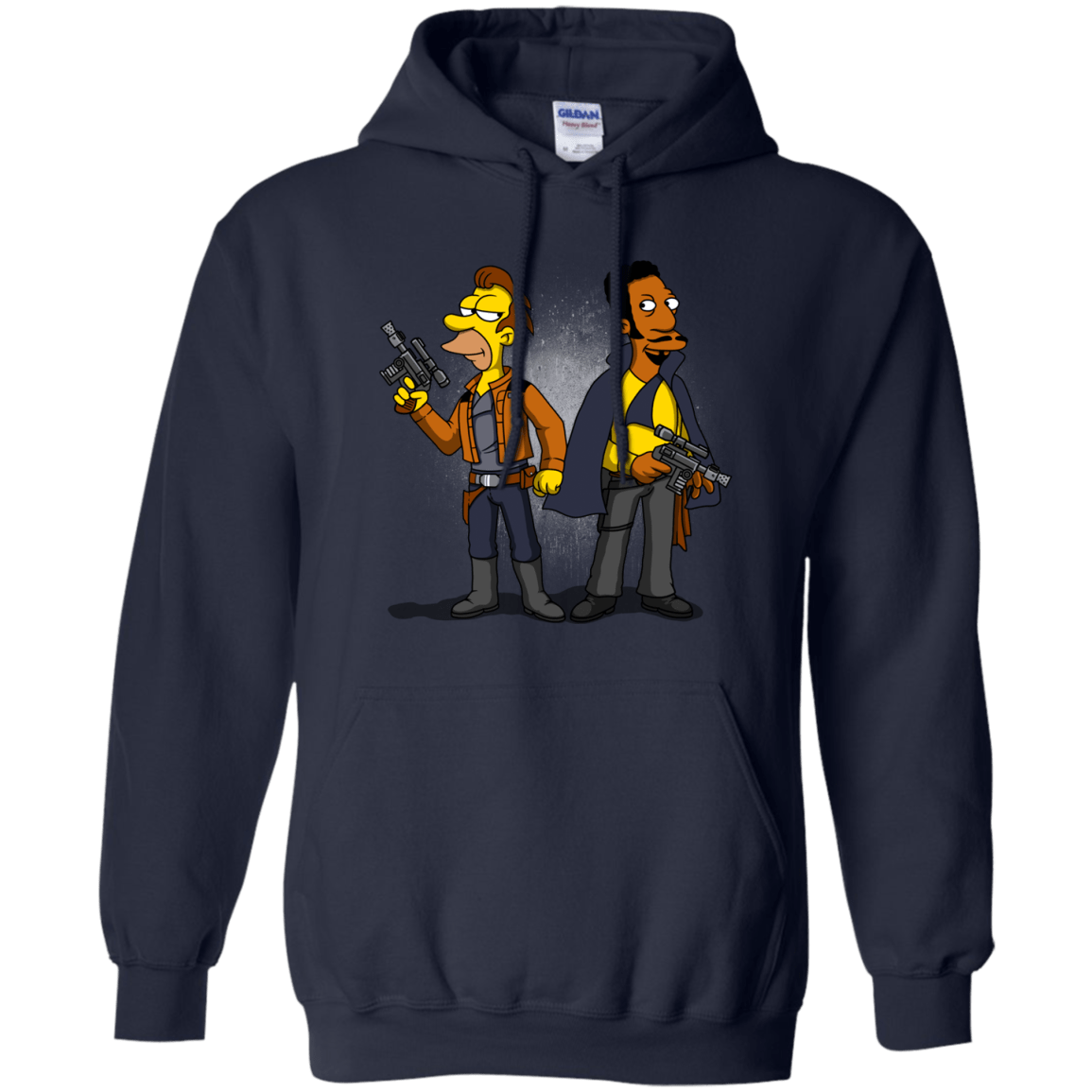 Sweatshirts Navy / S Smugglers in Love Pullover Hoodie