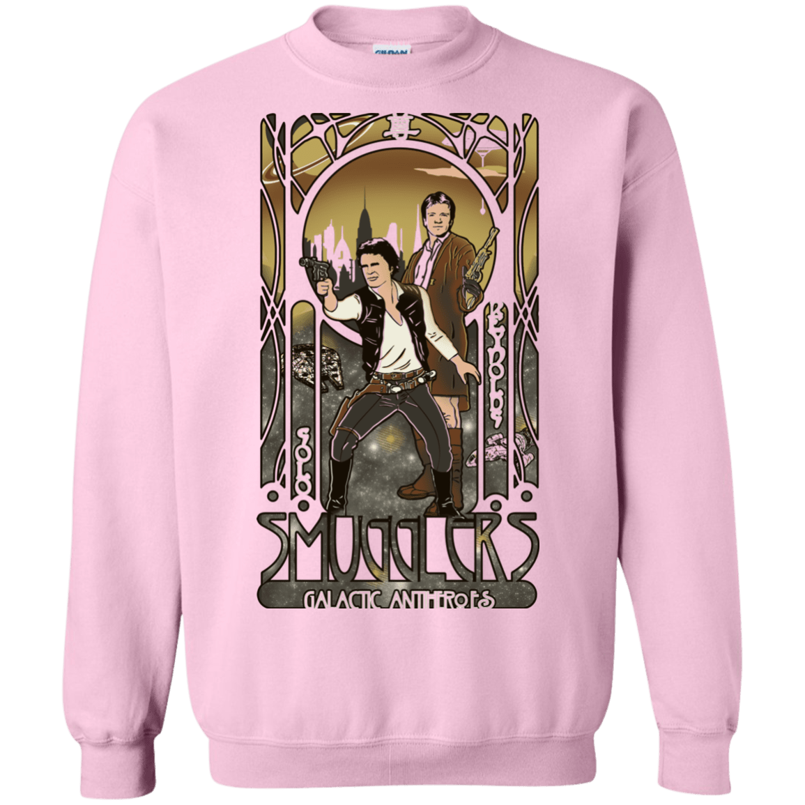 Sweatshirts Light Pink / Small Smugglers, Inc Crewneck Sweatshirt