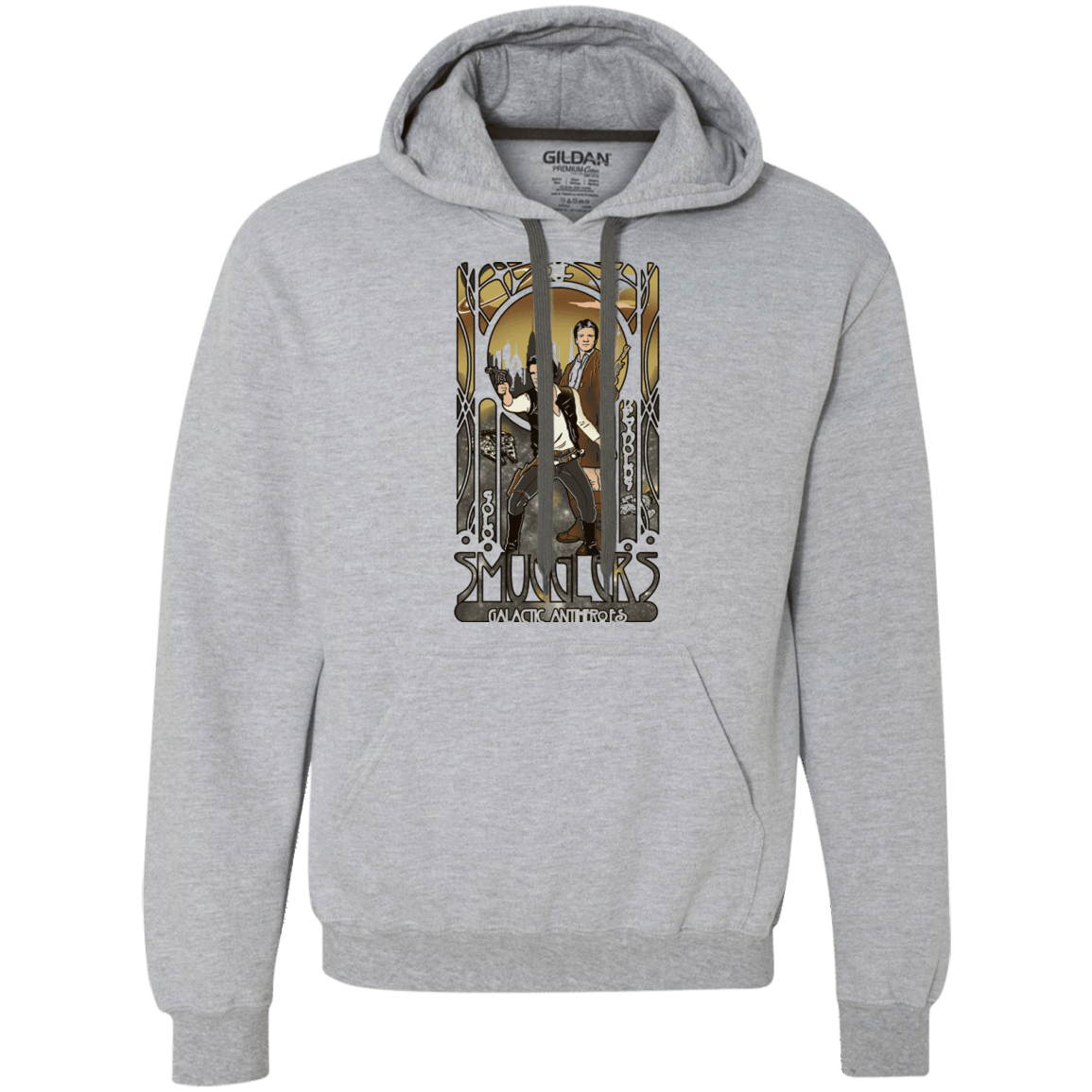 Sweatshirts Sport Grey / Small Smugglers, Inc Premium Fleece Hoodie