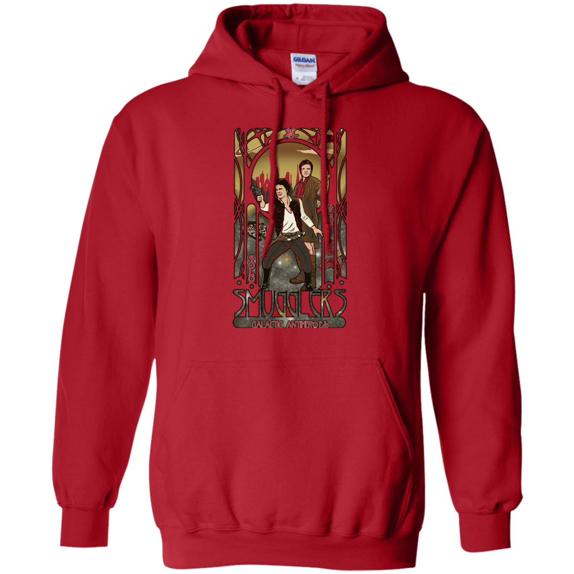 Sweatshirts Red / Small Smugglers, Inc Pullover Hoodie