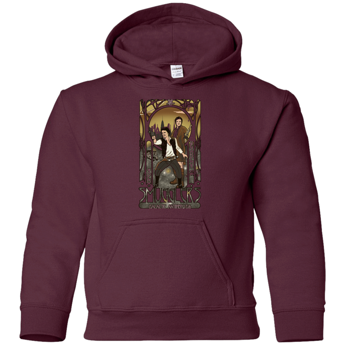 Sweatshirts Maroon / YS Smugglers, Inc Youth Hoodie