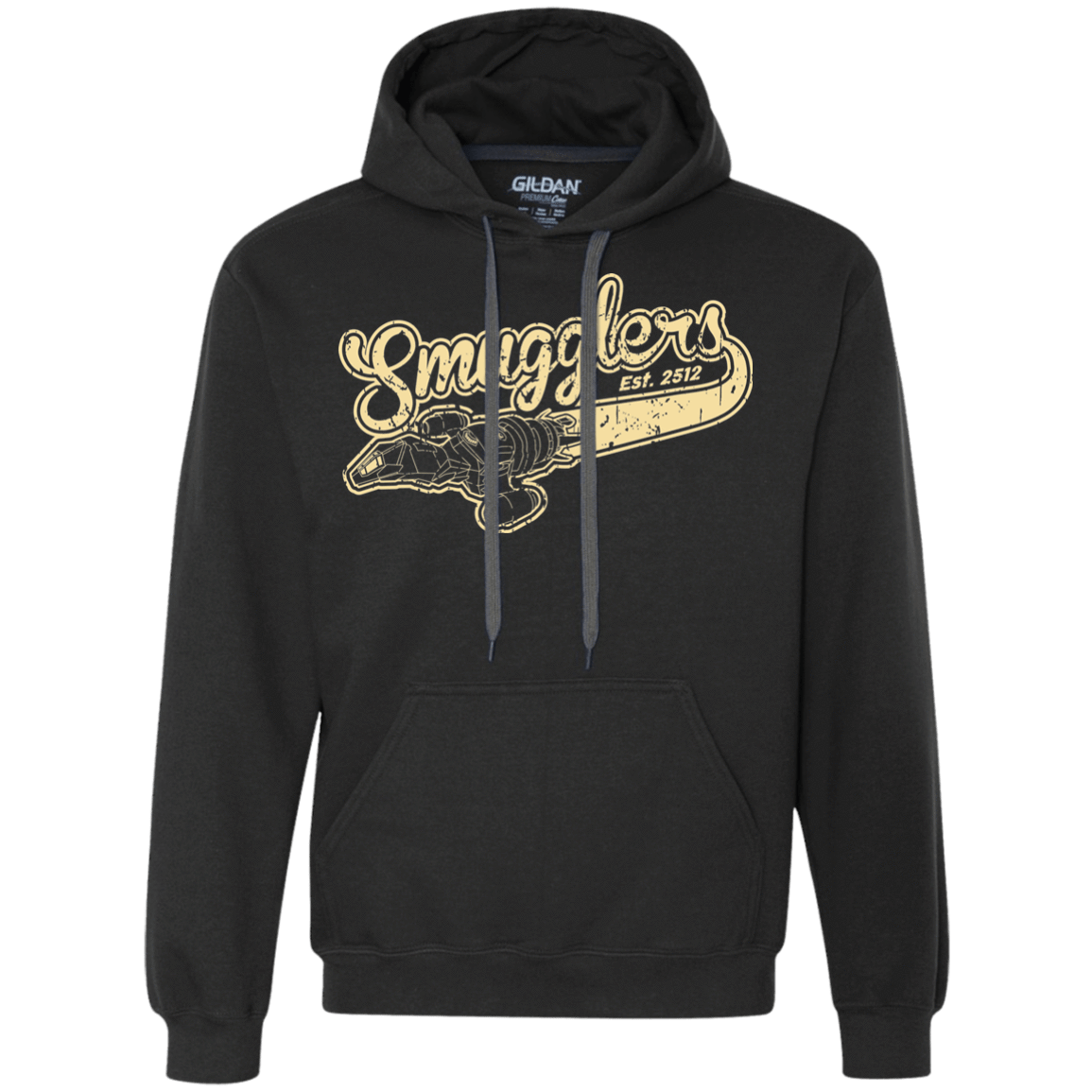 Sweatshirts Black / Small Smugglers Premium Fleece Hoodie