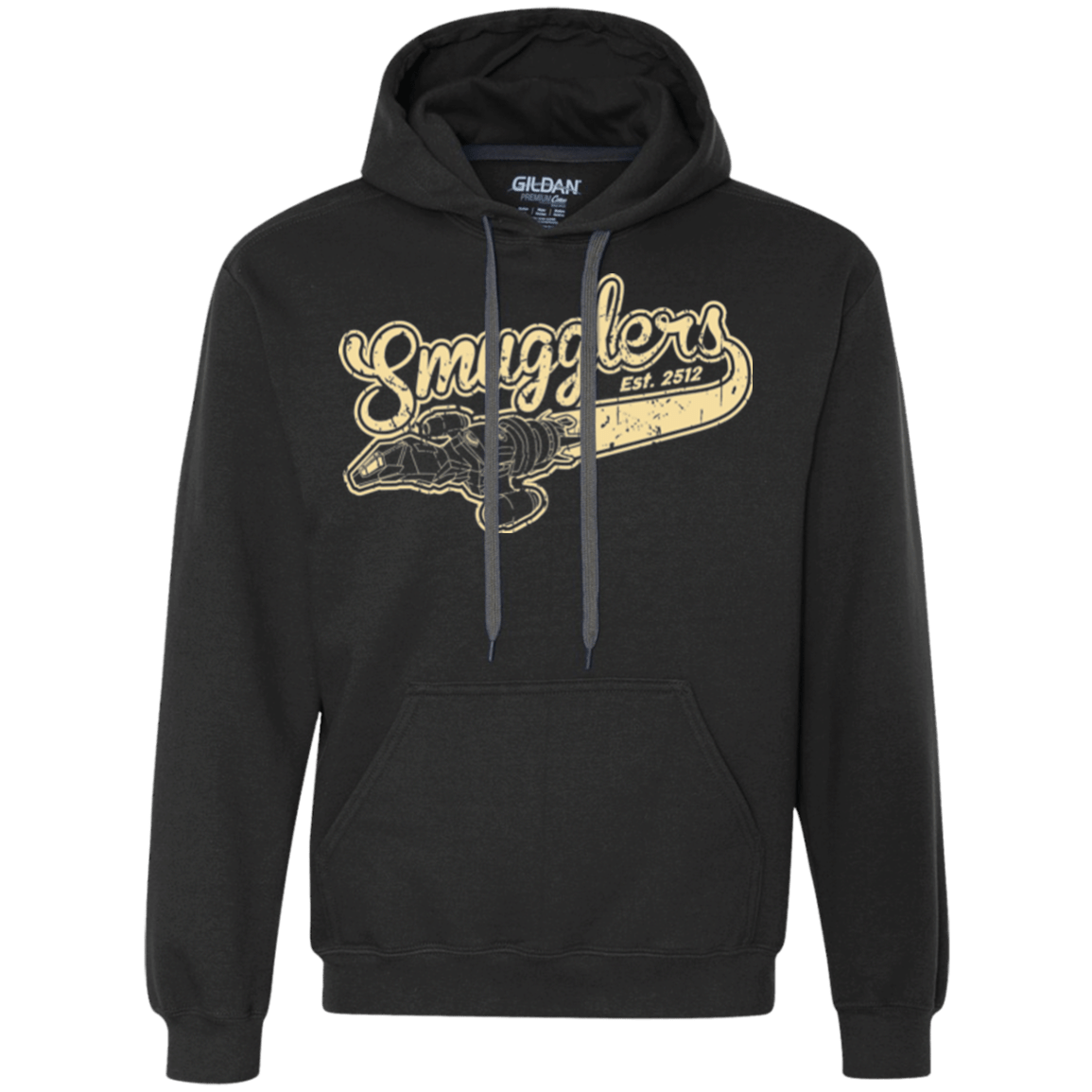 Sweatshirts Black / Small Smugglers Premium Fleece Hoodie