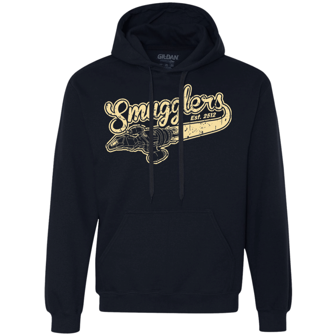 Sweatshirts Navy / Small Smugglers Premium Fleece Hoodie