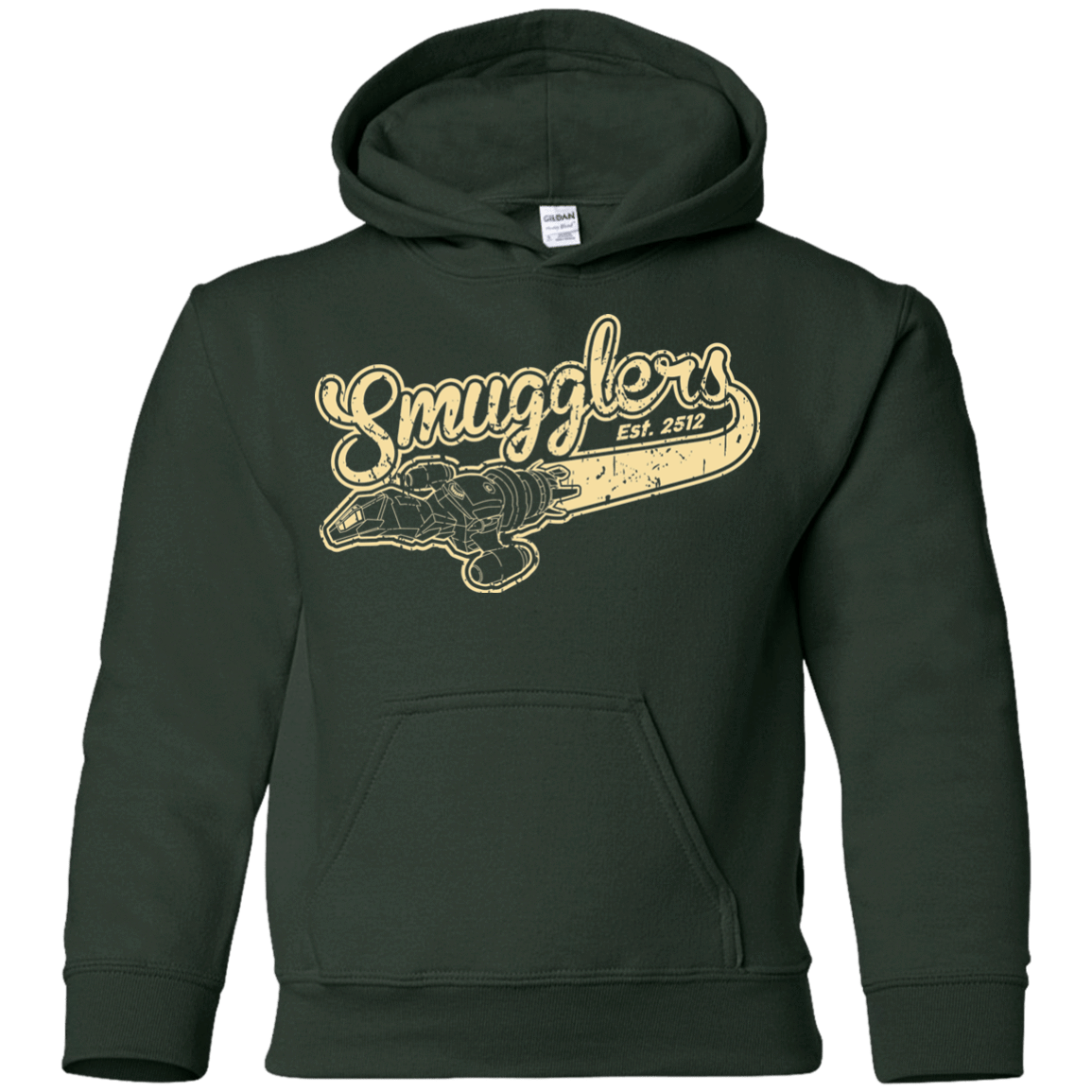 Sweatshirts Forest Green / YS Smugglers Youth Hoodie