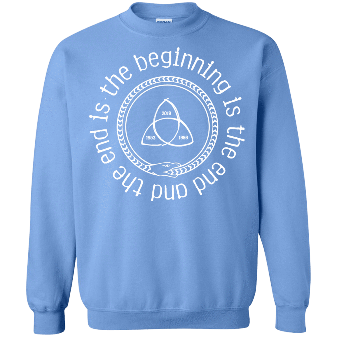 Sweatshirts Carolina Blue / Small Snake Crewneck Sweatshirt