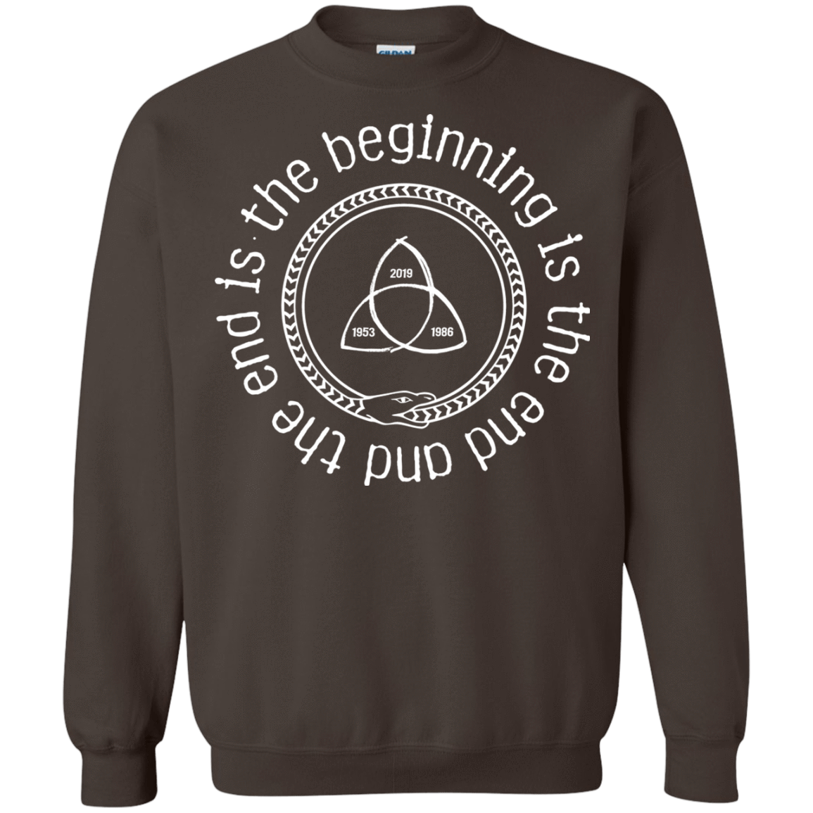 Sweatshirts Dark Chocolate / Small Snake Crewneck Sweatshirt