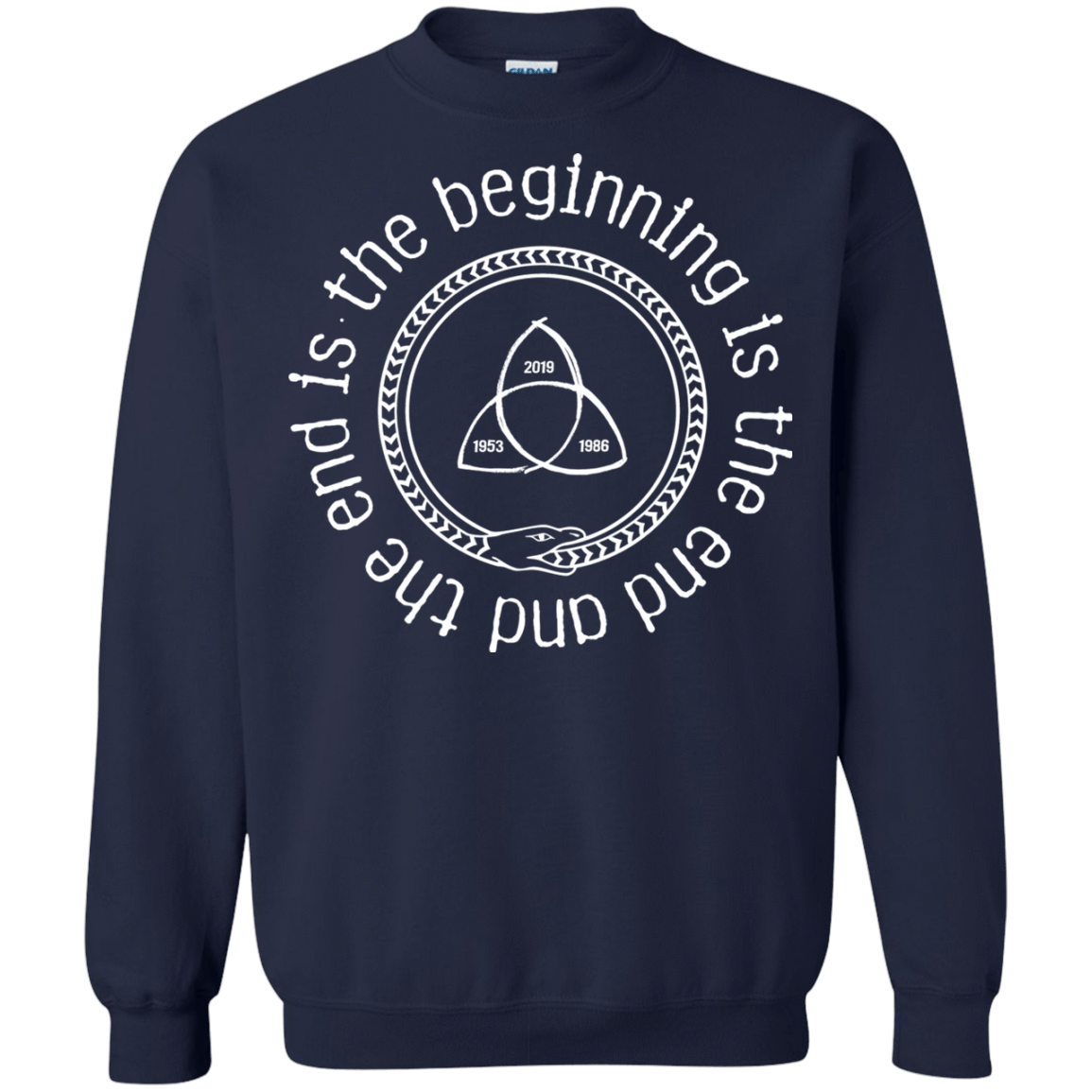 Sweatshirts Navy / Small Snake Crewneck Sweatshirt