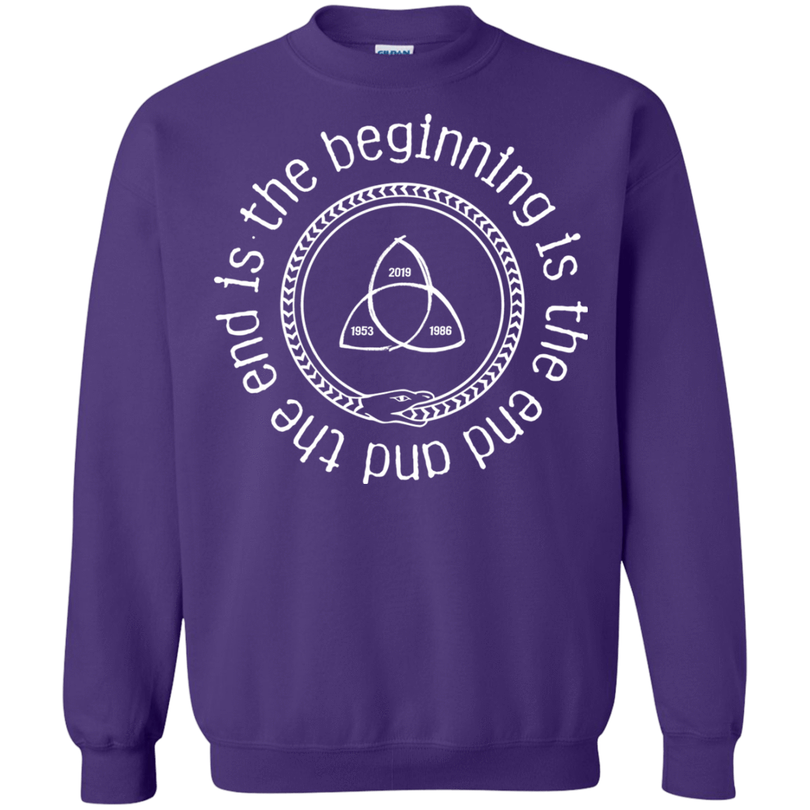 Sweatshirts Purple / Small Snake Crewneck Sweatshirt