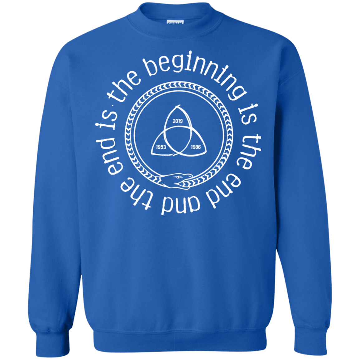 Sweatshirts Royal / Small Snake Crewneck Sweatshirt