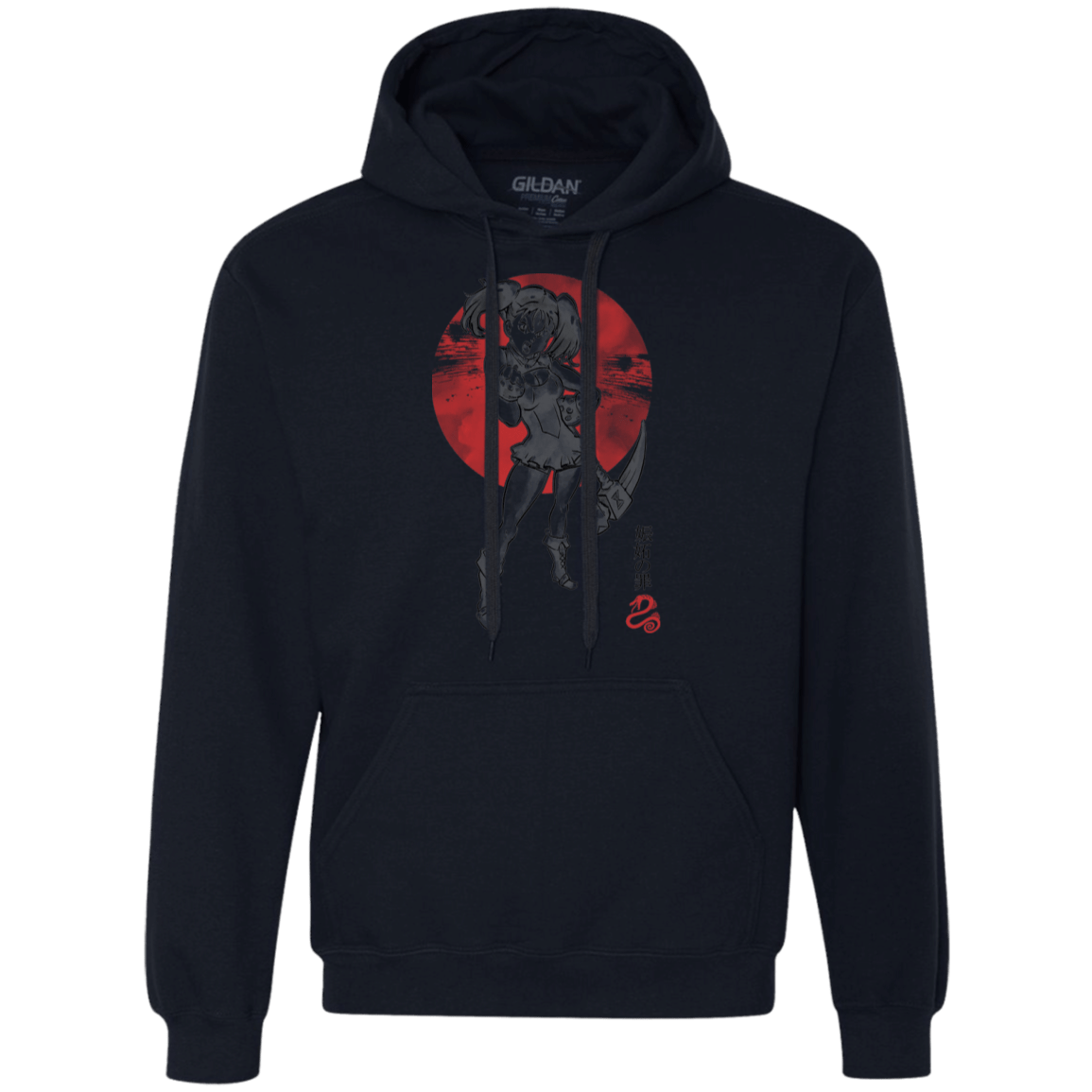 Sweatshirts Navy / S Snake Envy Premium Fleece Hoodie