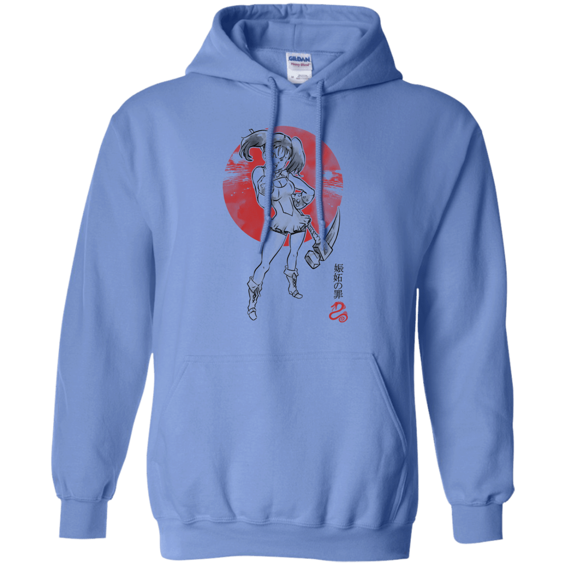 Sweatshirts Carolina Blue / S Snake Envy Pullover Hoodie