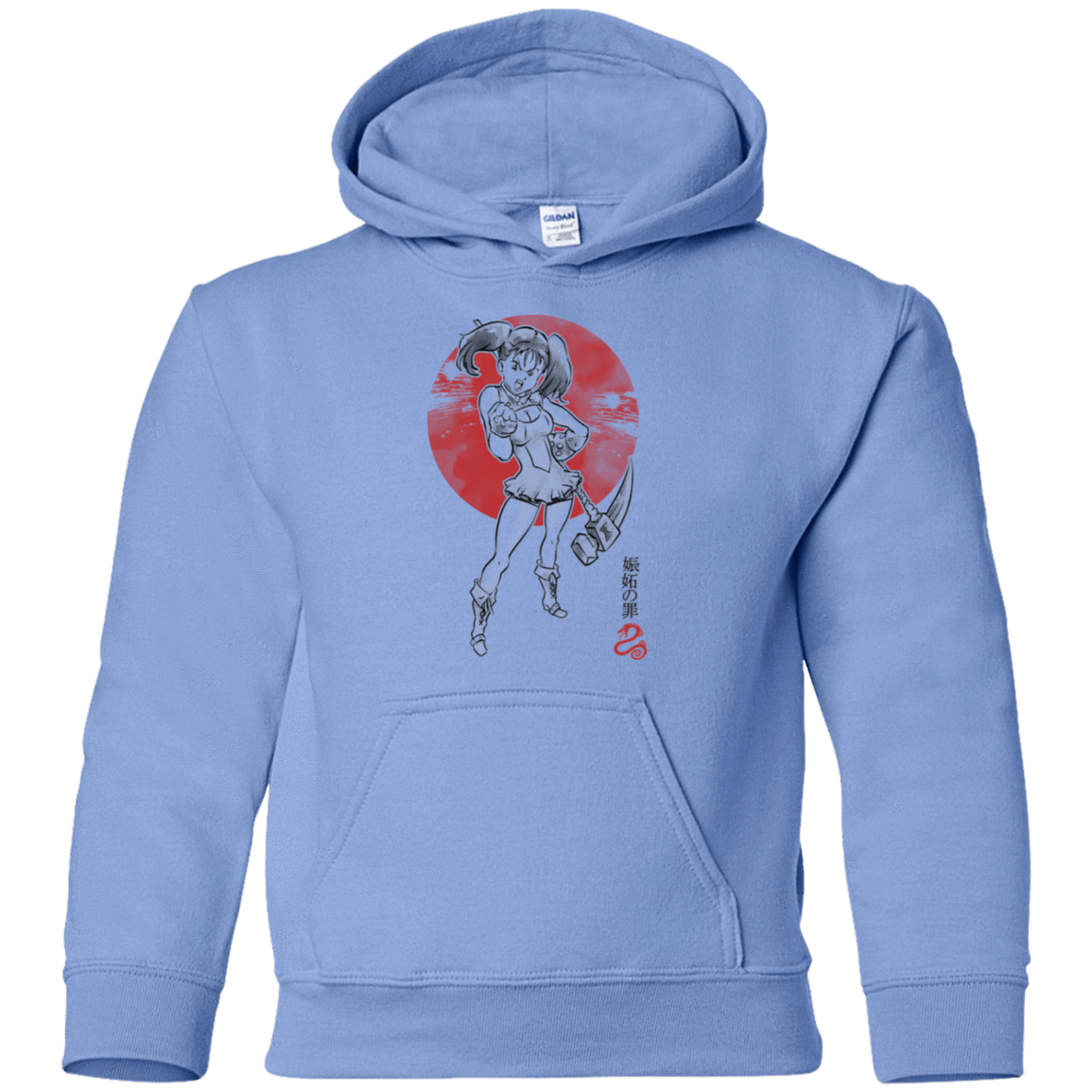 Sweatshirts Carolina Blue / YS Snake Envy Youth Hoodie