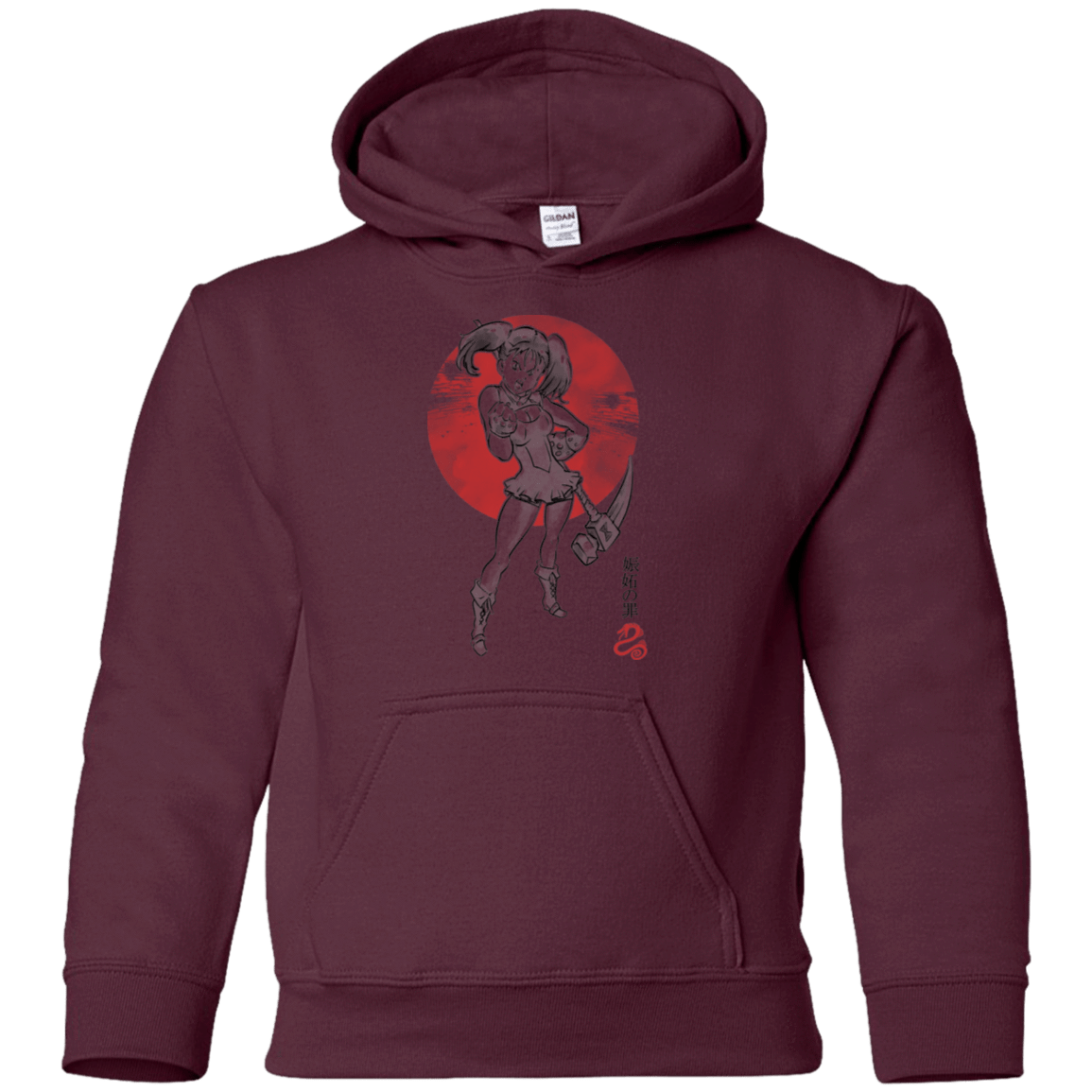 Sweatshirts Maroon / YS Snake Envy Youth Hoodie
