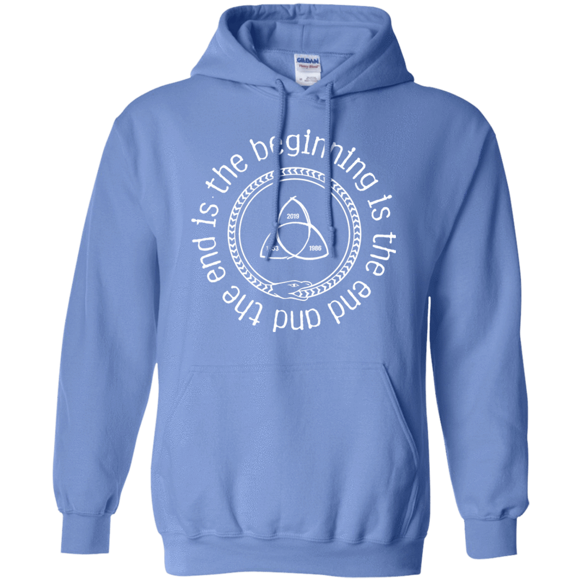Sweatshirts Carolina Blue / Small Snake Pullover Hoodie