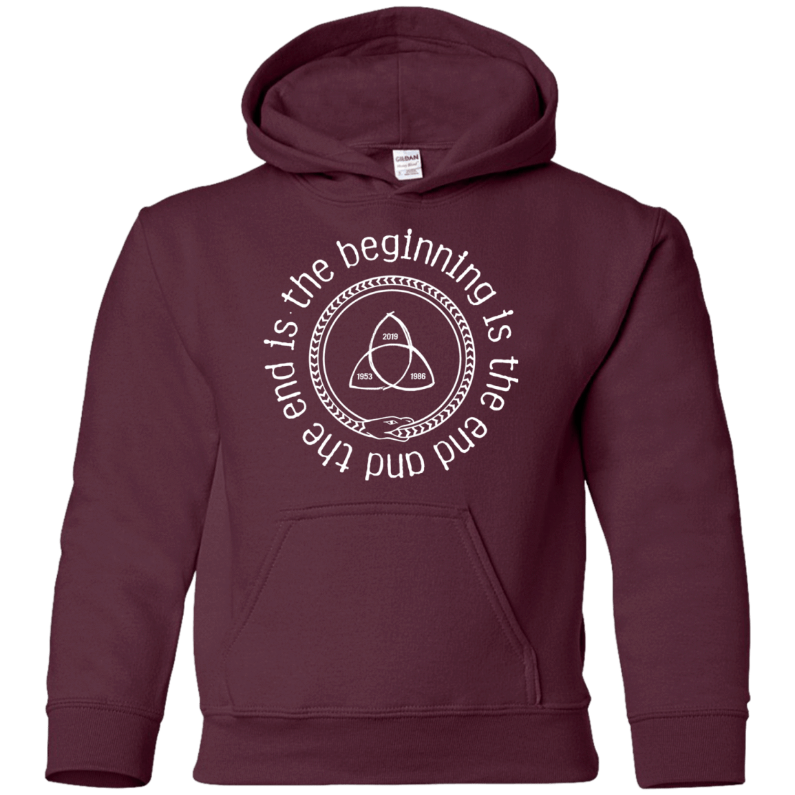 Sweatshirts Maroon / YS Snake Youth Hoodie