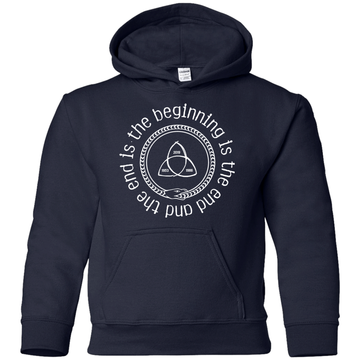 Sweatshirts Navy / YS Snake Youth Hoodie