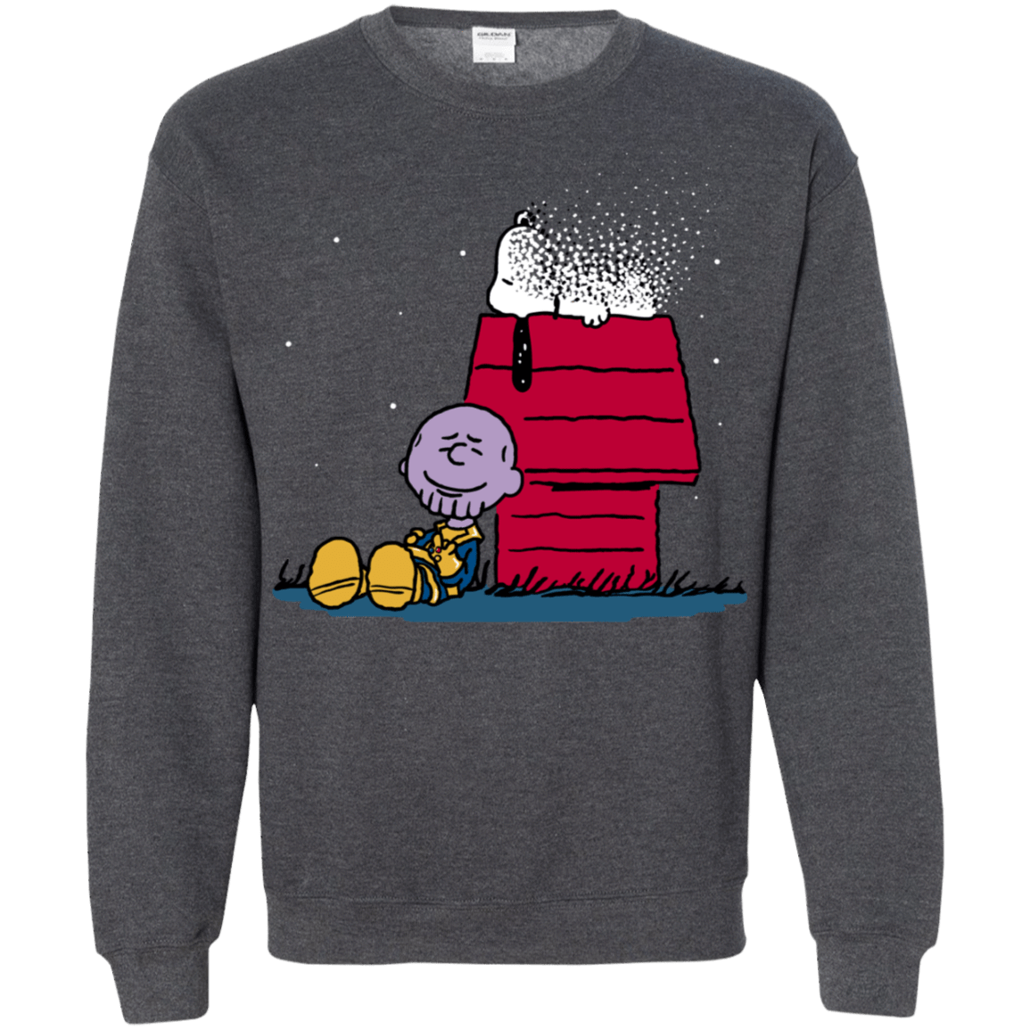 Sweatshirts Dark Heather / S Snapy Crewneck Sweatshirt