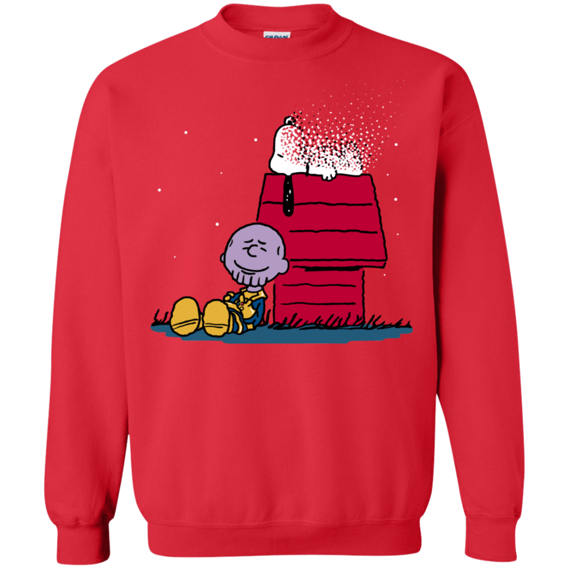 Sweatshirts Red / S Snapy Crewneck Sweatshirt