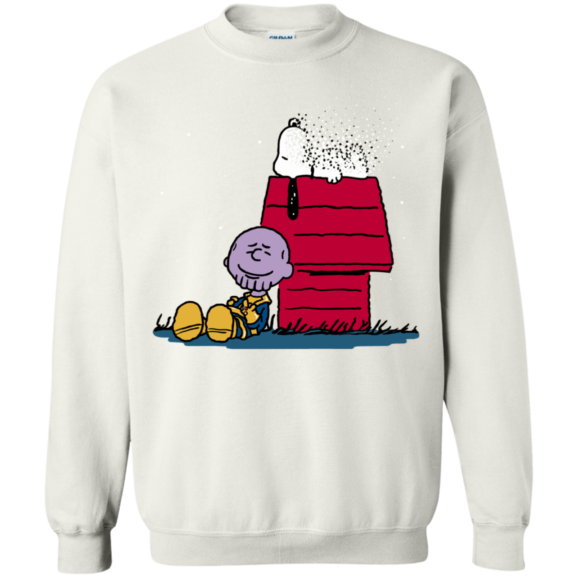 Sweatshirts White / S Snapy Crewneck Sweatshirt