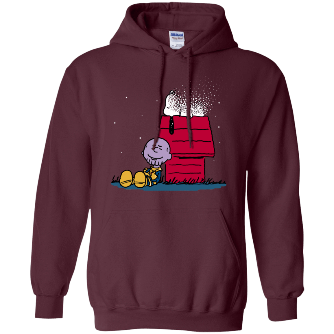 Sweatshirts Maroon / S Snapy Pullover Hoodie