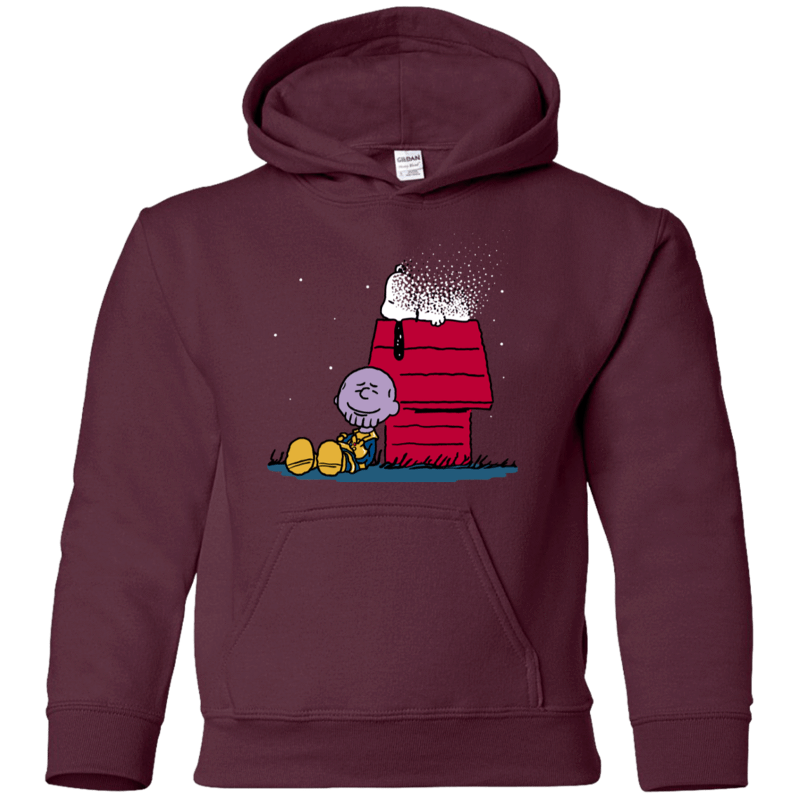 Sweatshirts Maroon / YS Snapy Youth Hoodie