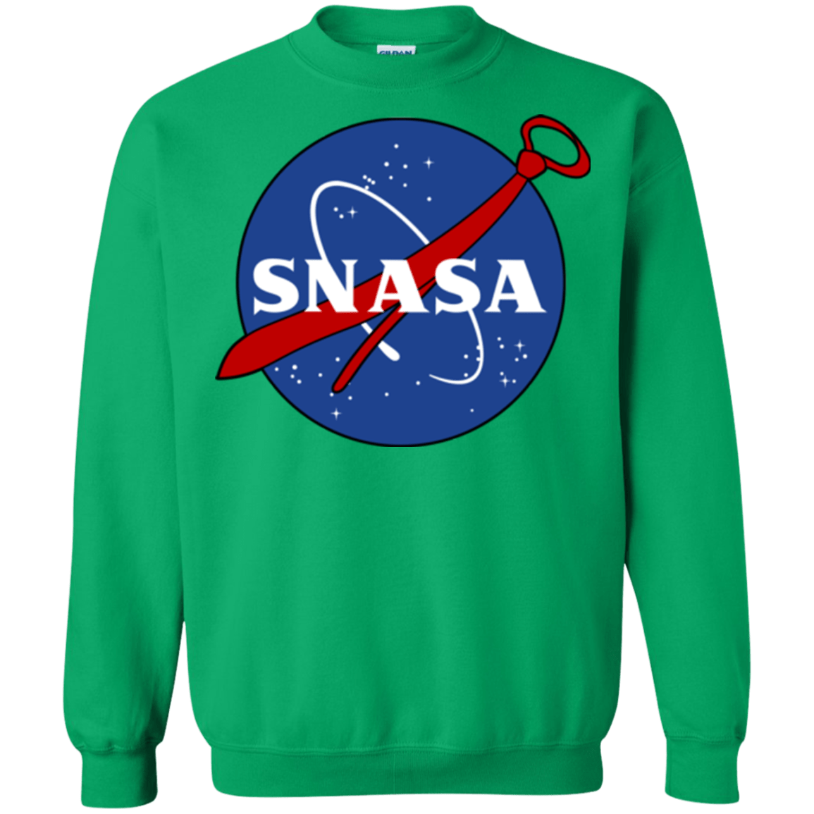 Sweatshirts Irish Green / Small SNASA Crewneck Sweatshirt